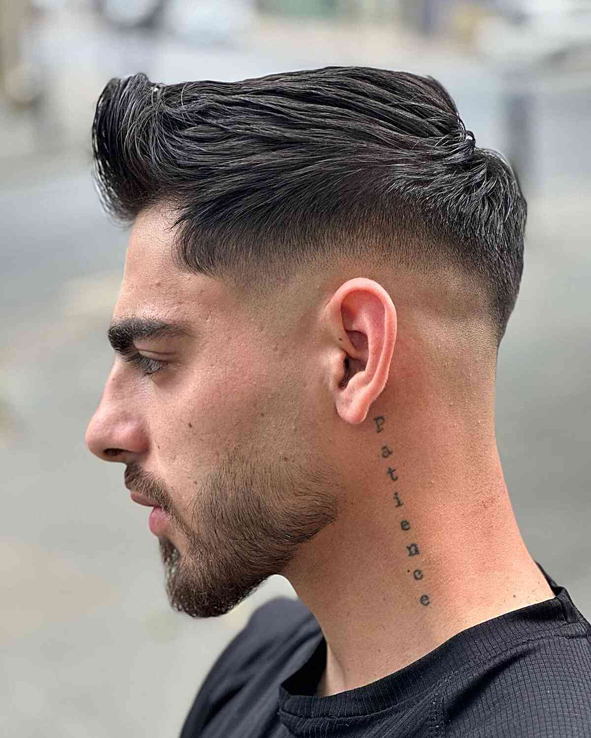 Quiff Short Hairstyles for Oval Face Male