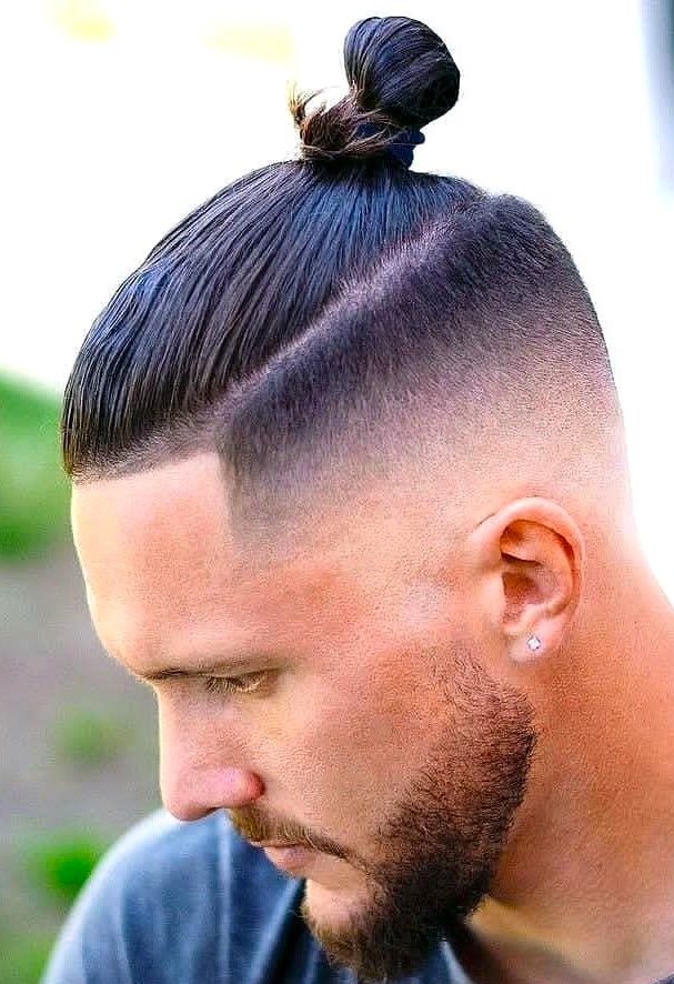 Top Knot with Undercut