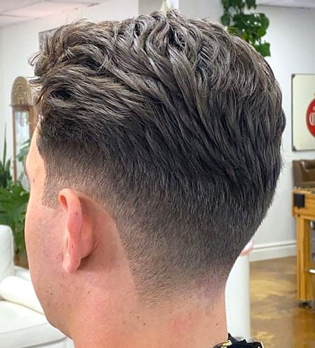 Long on Top Short on Sides and Back Haircut