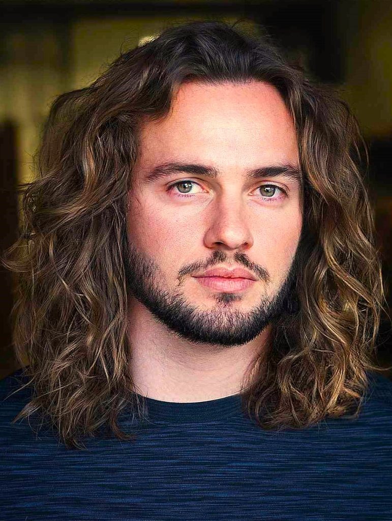 Long and Wavy Curls for mens