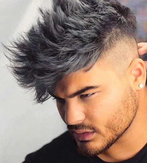 The Color Splash haircut for mens