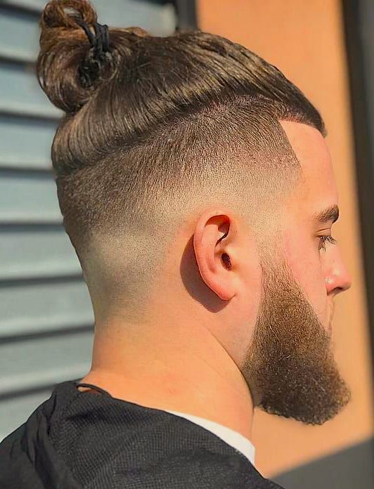 Top Knot with Undercut for mens